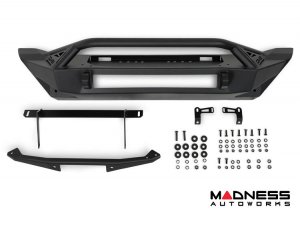 Jeep Wrangler JL Front Bumper - FS-1 Series Stubby - Winch Mount